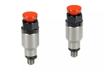 HLP MOTO - Front Fork Bleeders Set - CNC Anodized Aluminum - Orange - Various KTM Husqvarna