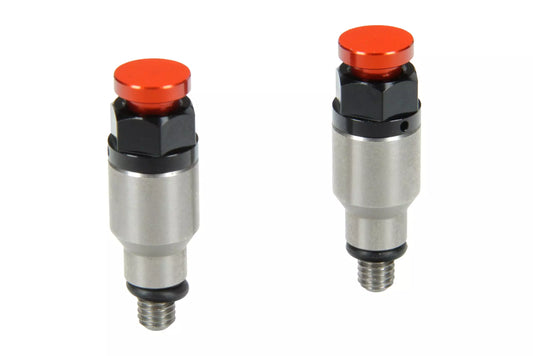 HLP MOTO - Front Fork Bleeders Set - CNC Anodized Aluminum - Orange - Various KTM Husqvarna