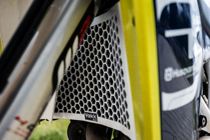 Yakk EXP - Radiator Guard - Black coated Aluminum - Husqvarna 701 Enduro/Supermoto (16-25)