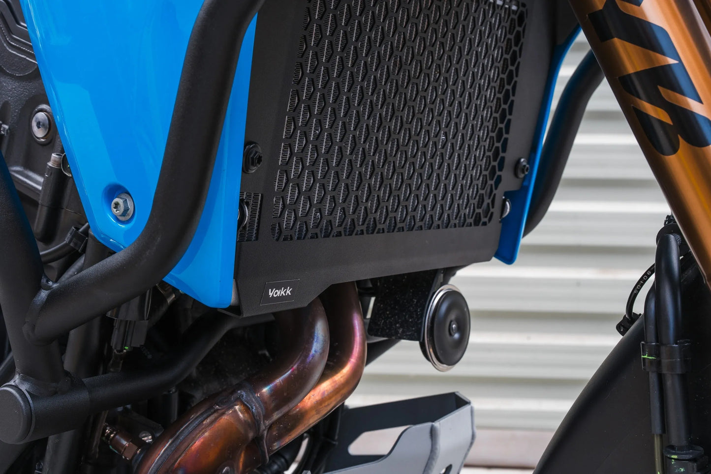 Yakk EXP - Radiator Guard - Black - YAMAHA T7 Tenere 700 (25-26)