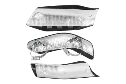 HLP MOTO - Carbon Fiber Header/Manifold Heat Shield - Set -  KTM Enduro 690 SMC 690