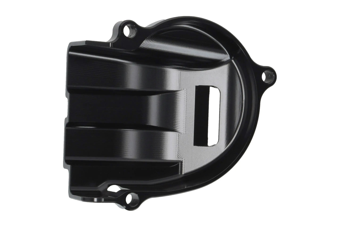 HLP MOTO - Water Pump Cover/Guard - CNC Anodized Aluminum - Black - YAMAHA Tenere T7 '19-