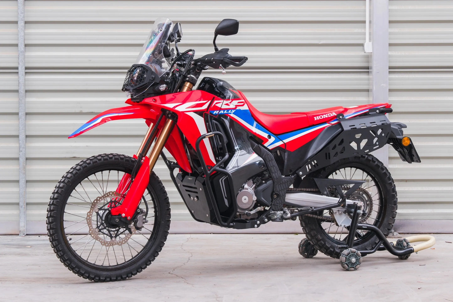 Yakk EXP - Headlight Guard/Grill - Black - HONDA CRF 300 Rally (21-26)