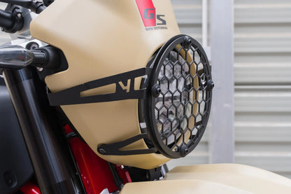 Yakk EXP - Headlight Guard/Grille - Black - BMW R 12 GS (24-26)