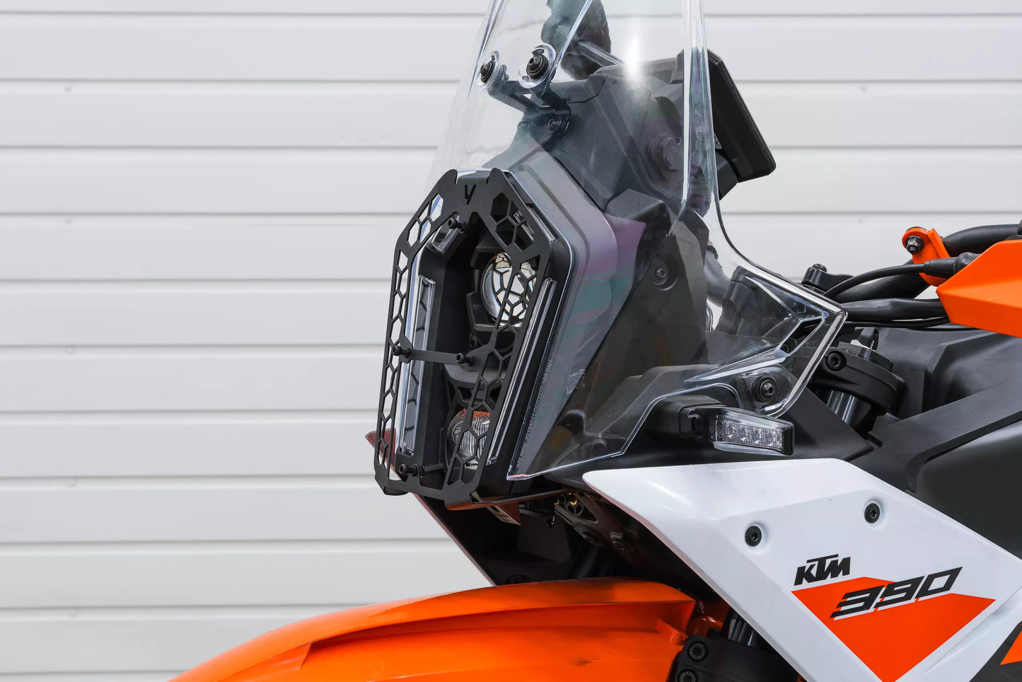 Yakk EXP - Removable Headlight Grille Cover - Black - KTM 390 Adventure (25-26)