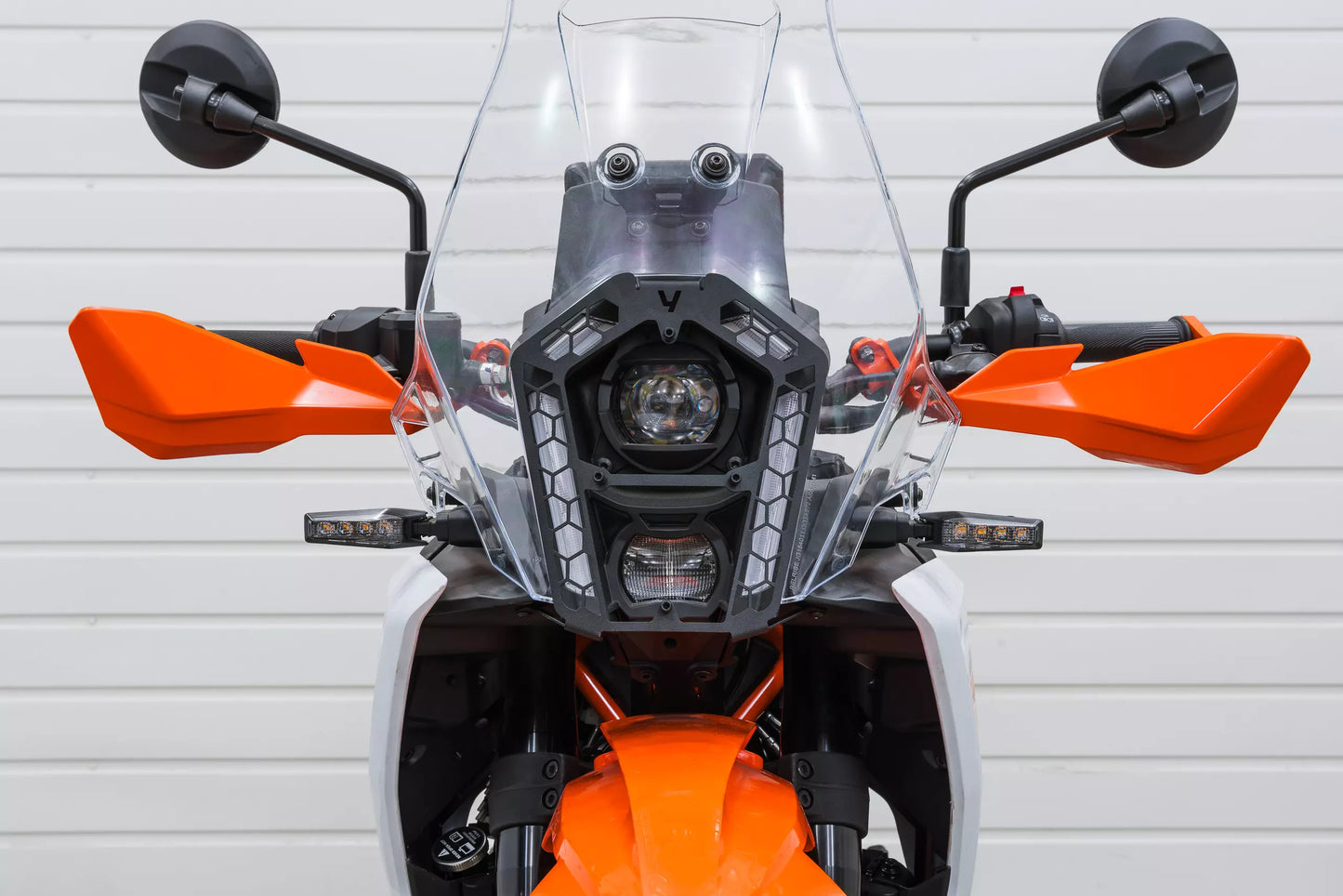 Yakk EXP - Removable Headlight Grille Cover - Black - KTM 390 Adventure (25-26)