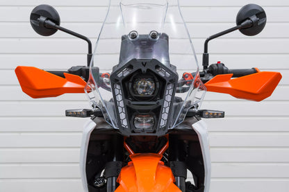 Yakk EXP - Removable Headlight Grille Cover - Black - KTM 390 Adventure (25-26)
