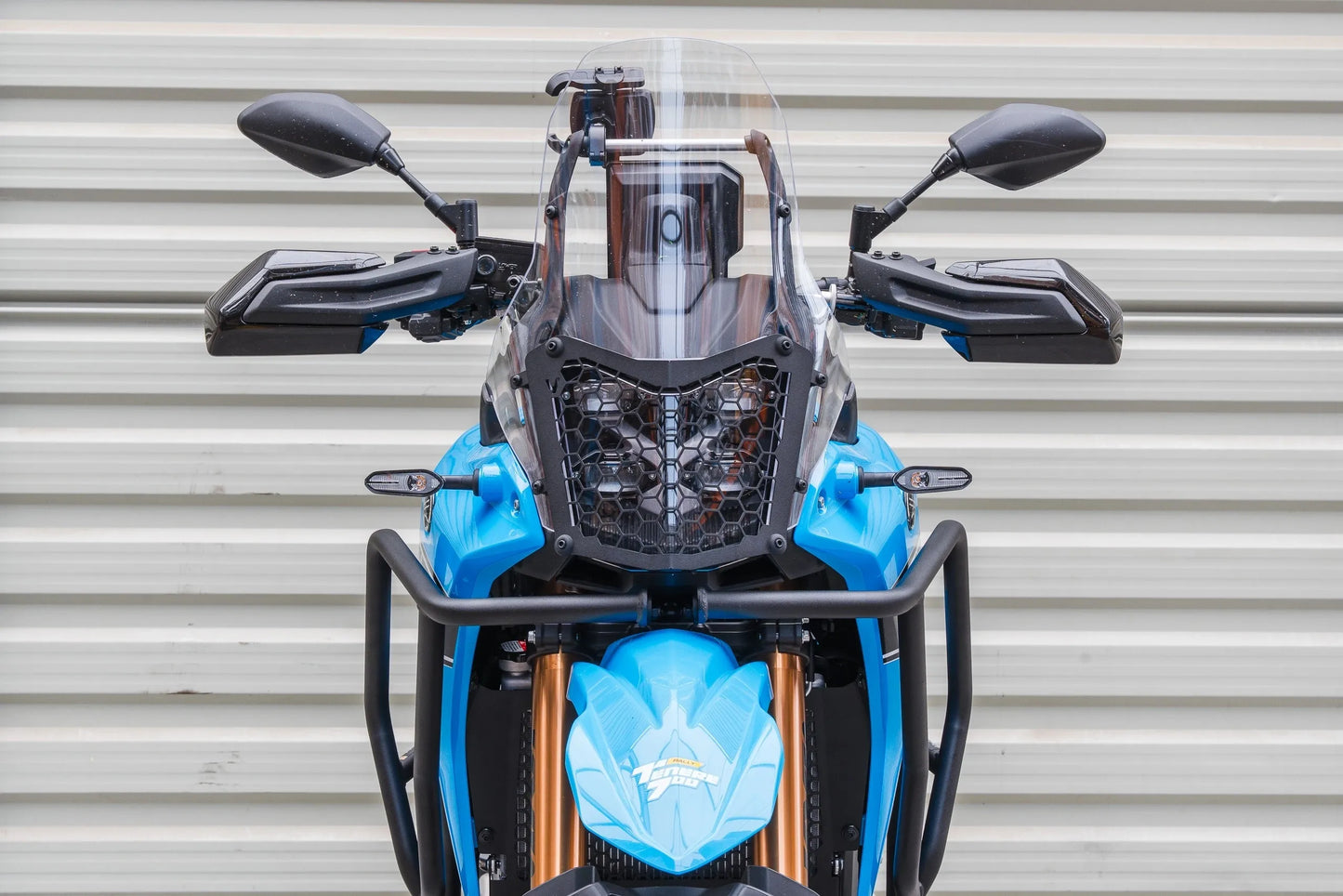 Yakk EXP - Headlight Guard - Black - YAMAHA T7 Tenere 700 (25-)