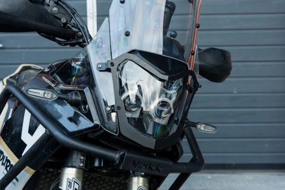 Yakk EXP -Headlight Guard - Black - YAMAHA T7 Tenere 700 (19-24)