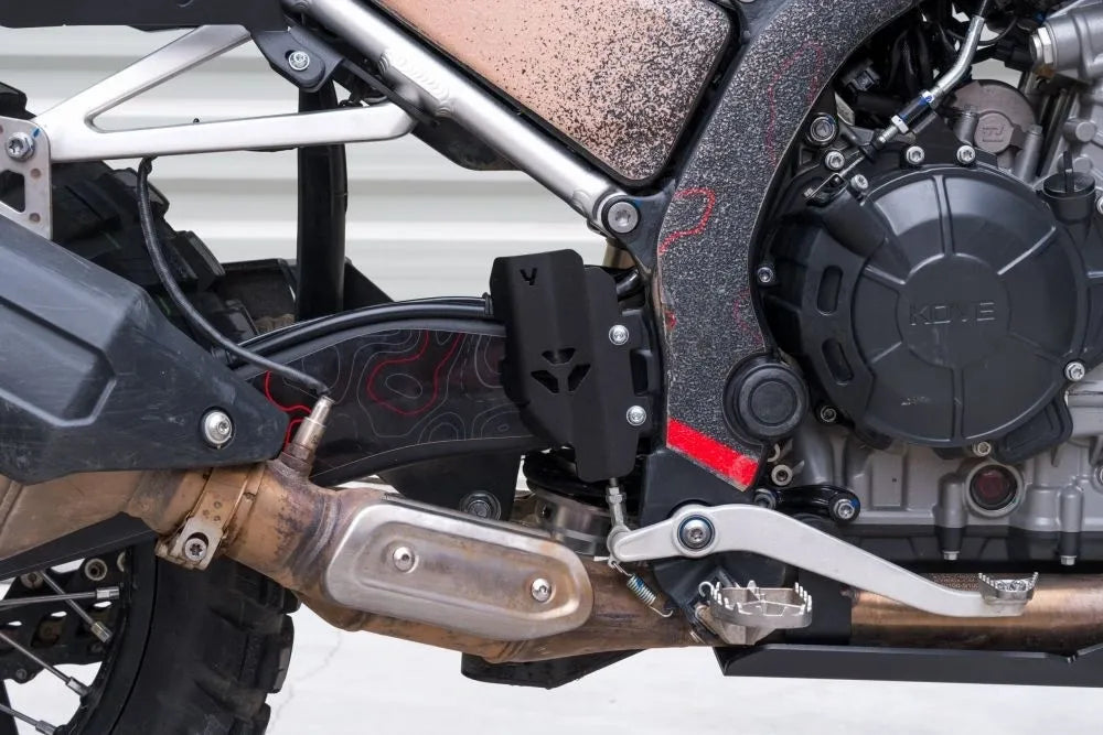 Yakk EXP - Rear Brake Master Cylinder Cover - Black - KOVE 800X Rally (24-26)