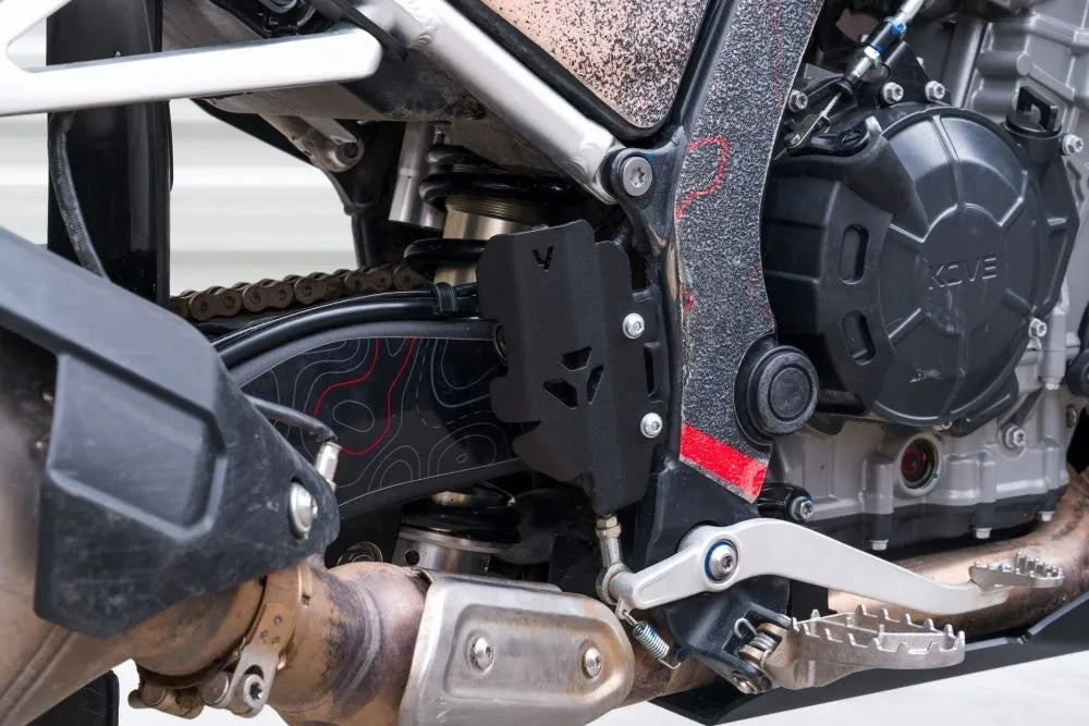 Yakk EXP - Rear Brake Master Cylinder Cover - Black - KOVE 800X Rally (24-26)