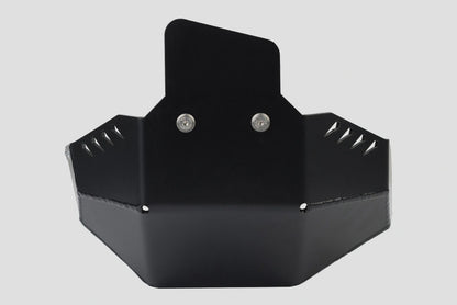 Yakk EXP -Skid plate - Satin Black - Aluminum - Husqvarna 701 Supermoto/Enduro (16-25), KTM SMC 690 R (19-25), KTM Enduro 690 R (19-25), Gas Gas 700 ES/SM (22-25)
