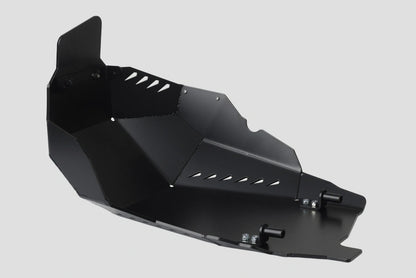 Yakk EXP -Skid plate - Satin Black - Aluminum - Husqvarna 701 Supermoto/Enduro (16-25), KTM SMC 690 R (19-25), KTM Enduro 690 R (19-25), Gas Gas 700 ES/SM (22-25)