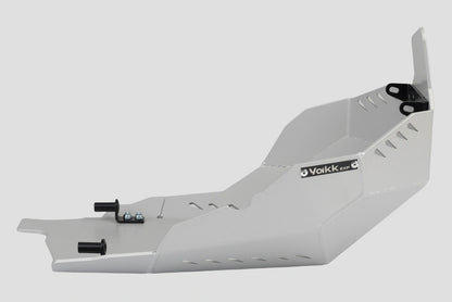 Yakk EXP -Skid plate - Satin Natural Aluminum - Husqvarna 701 Supermoto/Enduro (16-25), KTM SMC 690 R (19-25), KTM Enduro 690 R (19-25), Gas Gas 700 ES/SM (22-25)