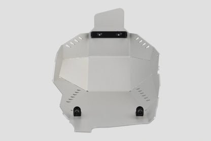 Yakk EXP -Skid plate - Satin Natural Aluminum - Husqvarna 701 Supermoto/Enduro (16-25), KTM SMC 690 R (19-25), KTM Enduro 690 R (19-25), Gas Gas 700 ES/SM (22-25)
