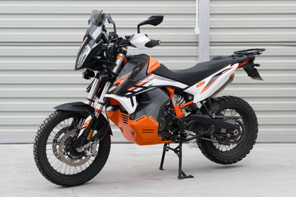 Yakk EXP - Skid Plate - Orange - KTM 790 Adventure (19-25), KTM 890 Adventure (21-25)