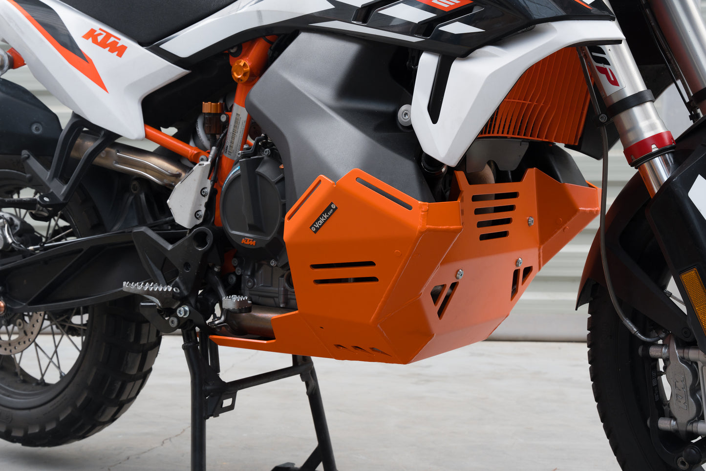 Yakk EXP - Skid Plate - Orange - KTM 790 Adventure (19-25), KTM 890 Adventure (21-25)