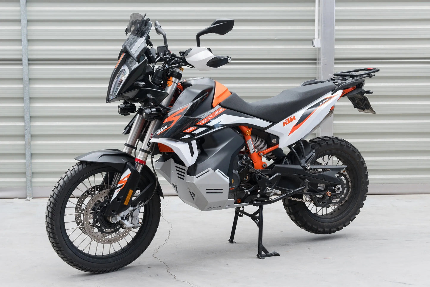 Yakk EXP - Skid Plate - Natural Satin Aluminum - KTM 790 Adventure (19-25), KTM 890 Adventure (21-25)
