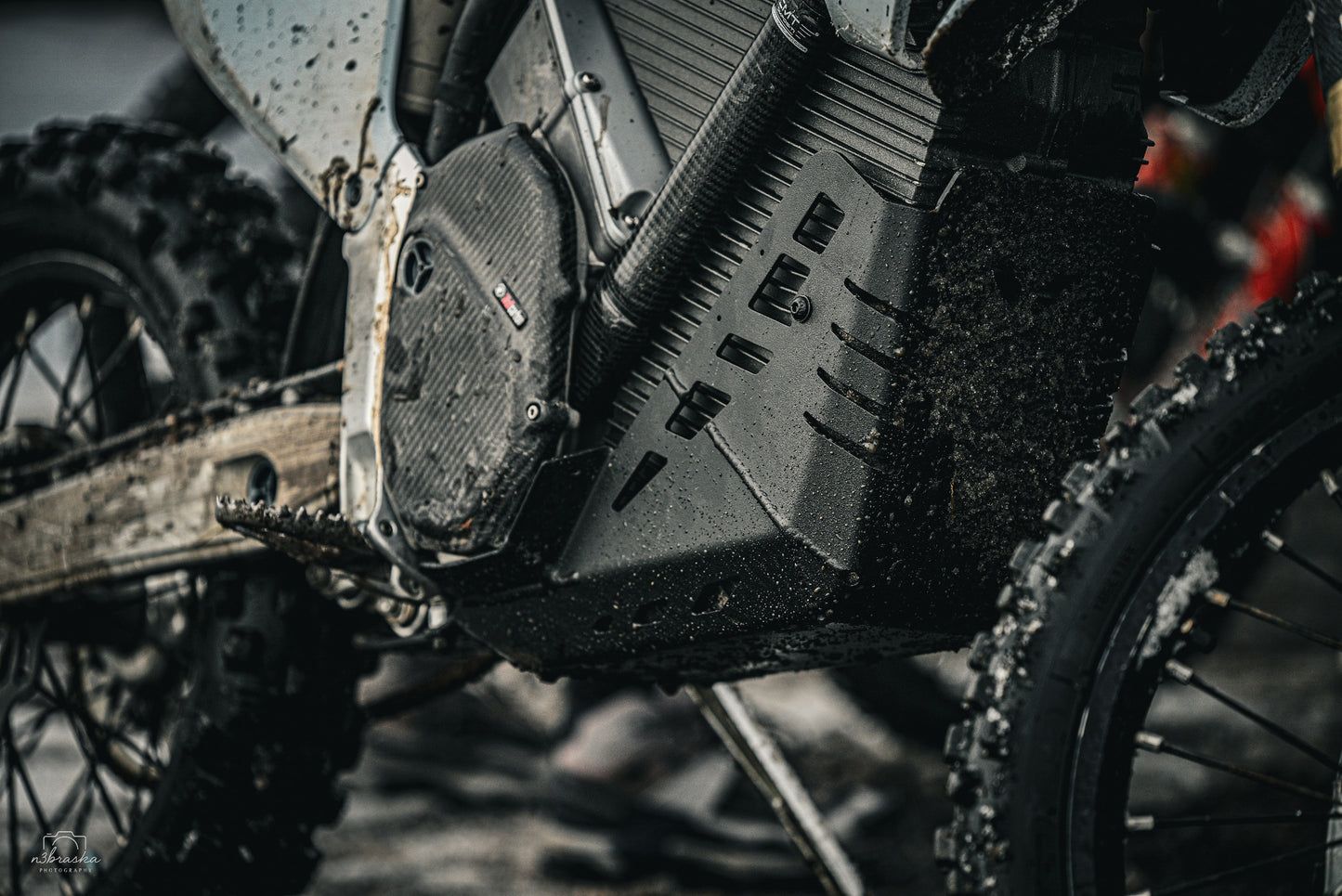 Yakk EXP - Skid Plate - Black - Stark Varg GEN1/GEN2 EX/MX/SM (25-26)