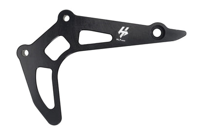 HLP MOTO - Front Sprocket Cover/Case Saver - CNC Anodized Aluminum - Black - GASGAS SM 700 Husqvarna Enduro 701 Supermoto 701 KTM Enduro 690 SMC 690