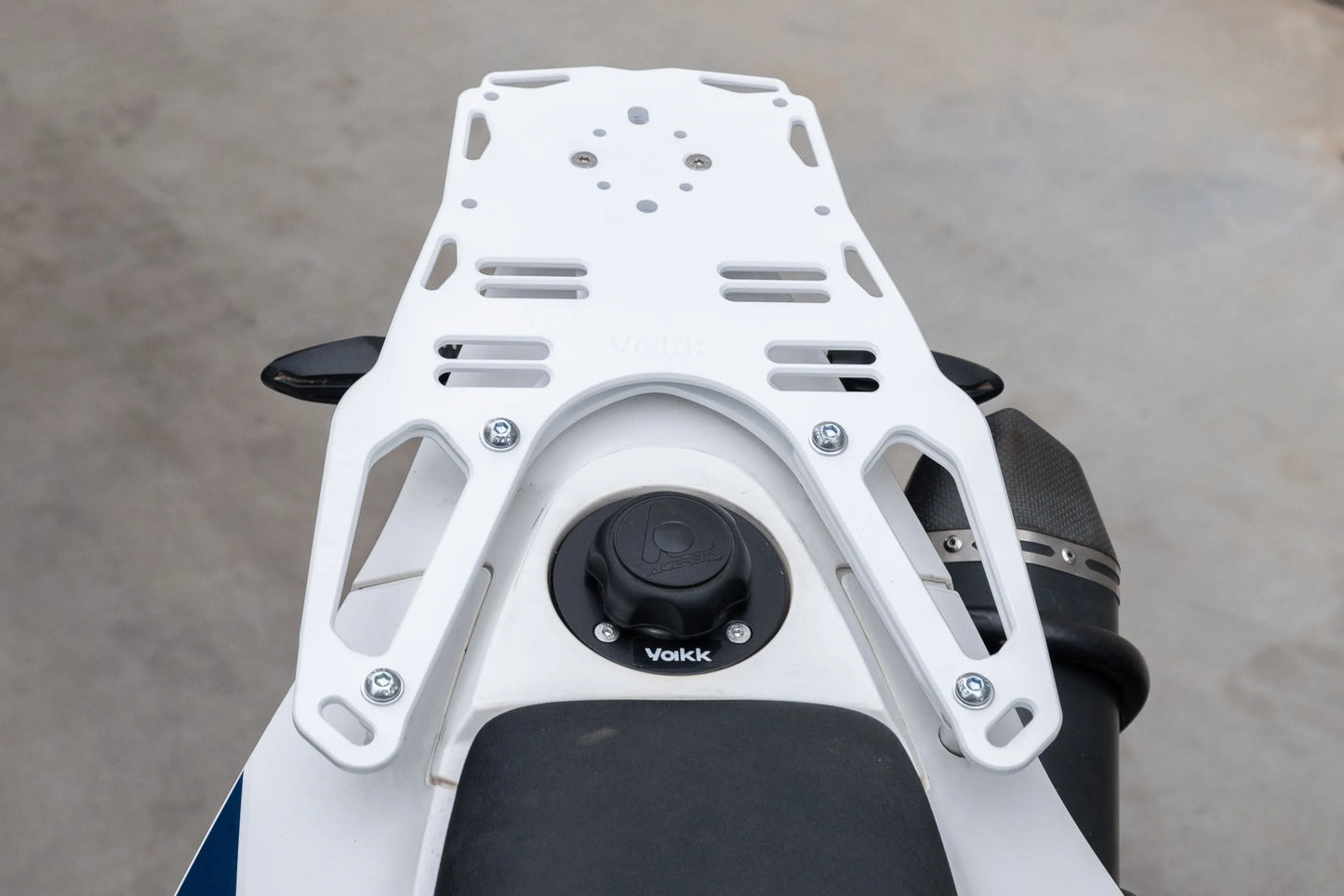 Yakk EXP - Luggage/Top Rack - White - Husqvarna 701 Enduro/Supermoto (16-25)