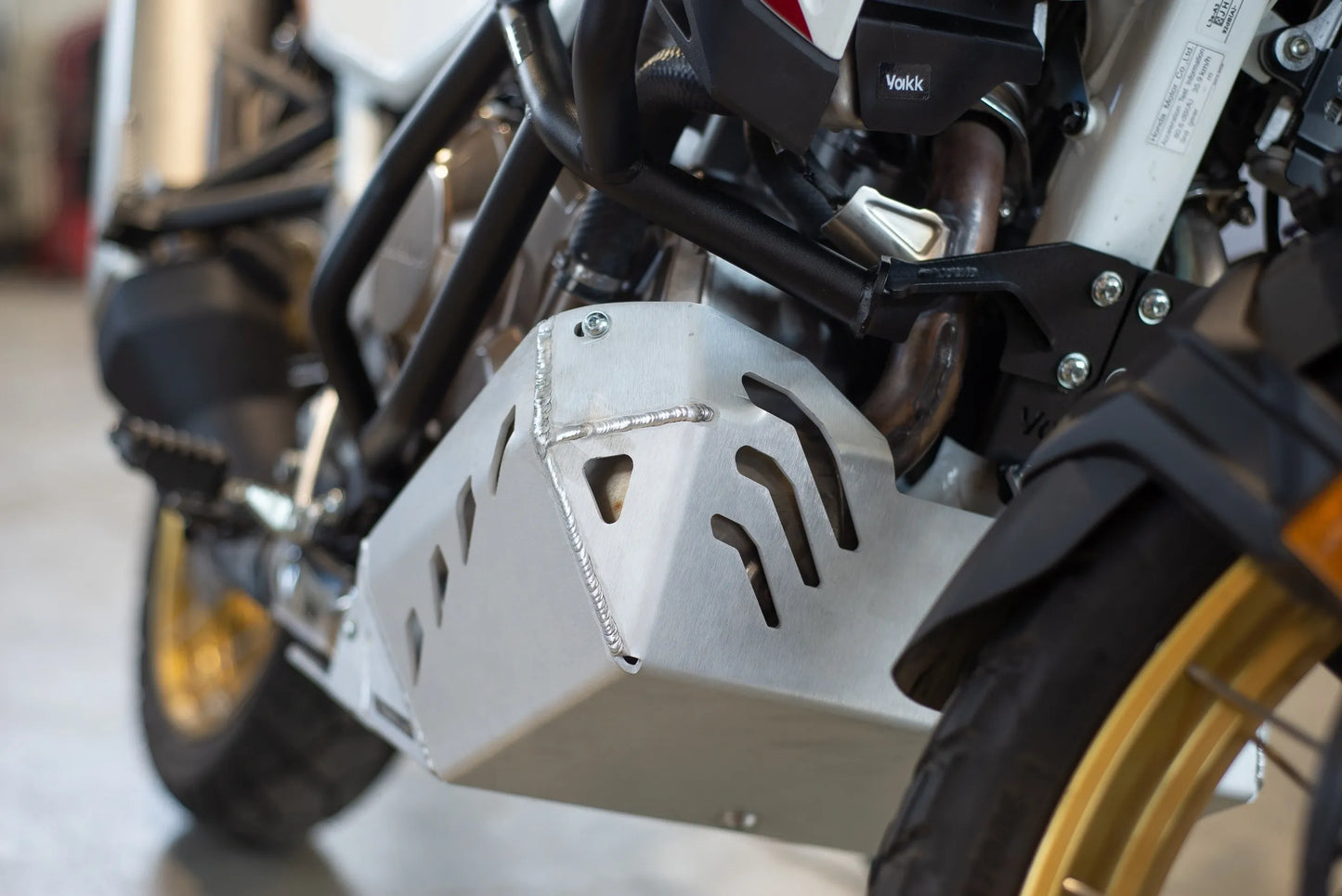 Yakk EXP - Skid Plate - Natural Satin Aluminum - HONDA CRF 1100 Africa Twin (20-23)