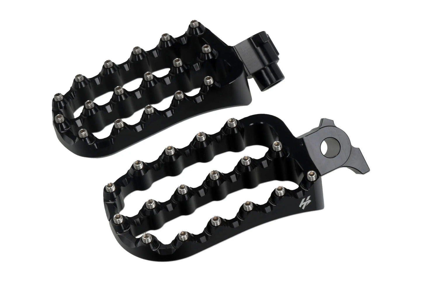 HLP MOTO - Enduro/Cross - Footpegs - CNC Anodized Aluminum - Black - YAMAHA Tenere T7 '19-