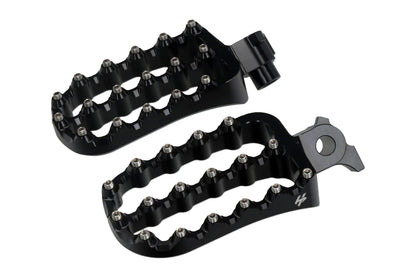 HLP MOTO - Enduro/Cross - Footpegs - CNC Anodized Aluminum - Black - YAMAHA Tenere T7 '19-