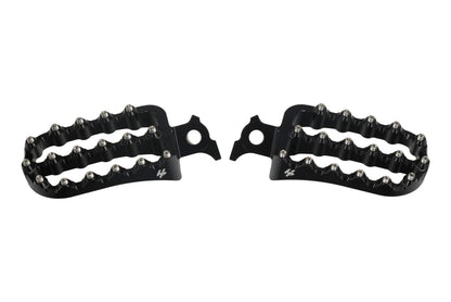 HLP MOTO - Enduro/Cross - Footpegs - CNC Anodized Aluminum - Black - YAMAHA Tenere T7 '19-