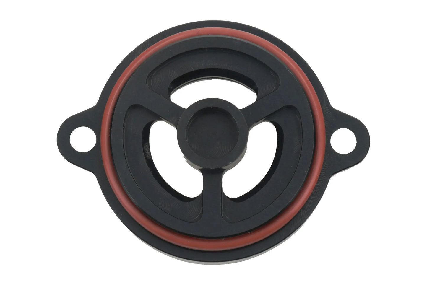 HLP MOTO - Oil Filter Cover - CNC Anodized Aluminum - Black - GASGAS Husaberg KTM Husqvarna