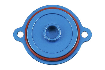 HLP MOTO -Oil Filter Cover - CNC Anodized Aluminum - Blue - Husaberg Husqvarna KTM