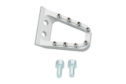HLP MOTO -Rear Brake Lever Tip/Extension - CNC Aluminum - Silver - Various GASGAS KTM Husqvarna