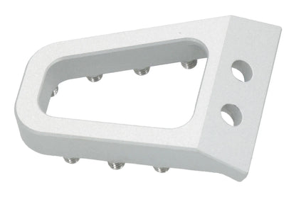 HLP MOTO -Rear Brake Lever Tip/Extension - CNC Aluminum - Silver - Various GASGAS KTM Husqvarna