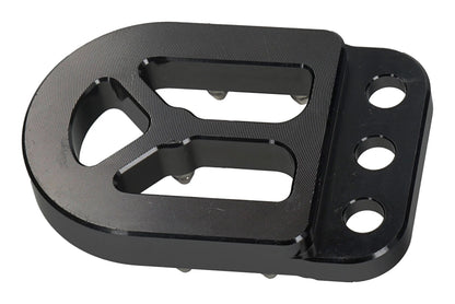 HLP MOTO - Rear Brake Lever Extension - CNC Anodized Aluminum - Black - GASGAS Husqvarna KTM