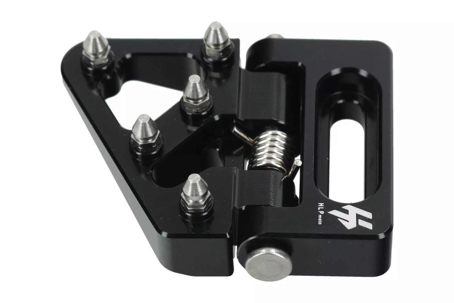HLP MOTO - Folding Rear Brake Lever Extension - CNC Anodized Aluminum - Black - Various KTM SHERCO Husqvarna Beta
