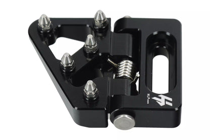 HLP MOTO - Folding Rear Brake Lever Extension - CNC Anodized Aluminum - Black - Various KTM SHERCO Husqvarna Beta