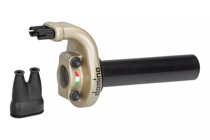 domino - Enduro/Cross/Offroad/Onroad - Dual Pull Throttle - Bronze/Gold- Universal