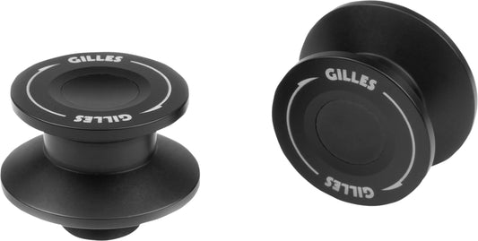 GILLES Tooling - M6 Spools/Bobbins - CNC Anodized Aluminum - Black - Various aprilia DUCATI YAMAHA
