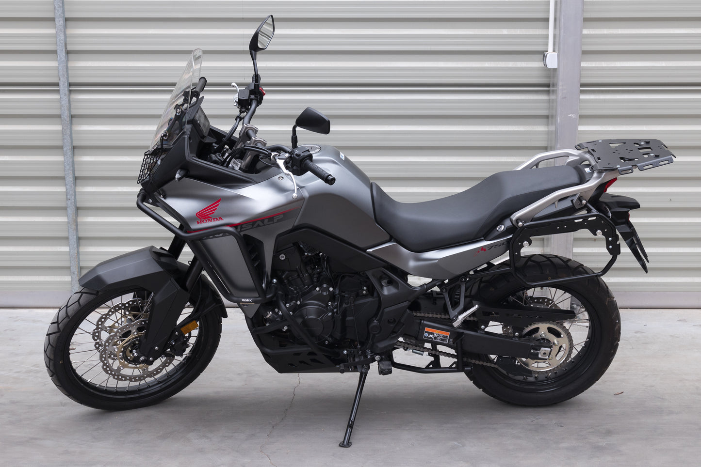 Yakk EXP - Rear/Top Case Rack - Black - HONDA XL 750 Transalp (23-26)