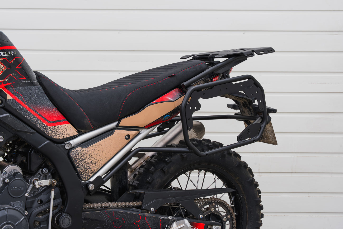 Yakk EXP - Side Carrier Rack - Black - KOVE 800X/Rally (24-26)