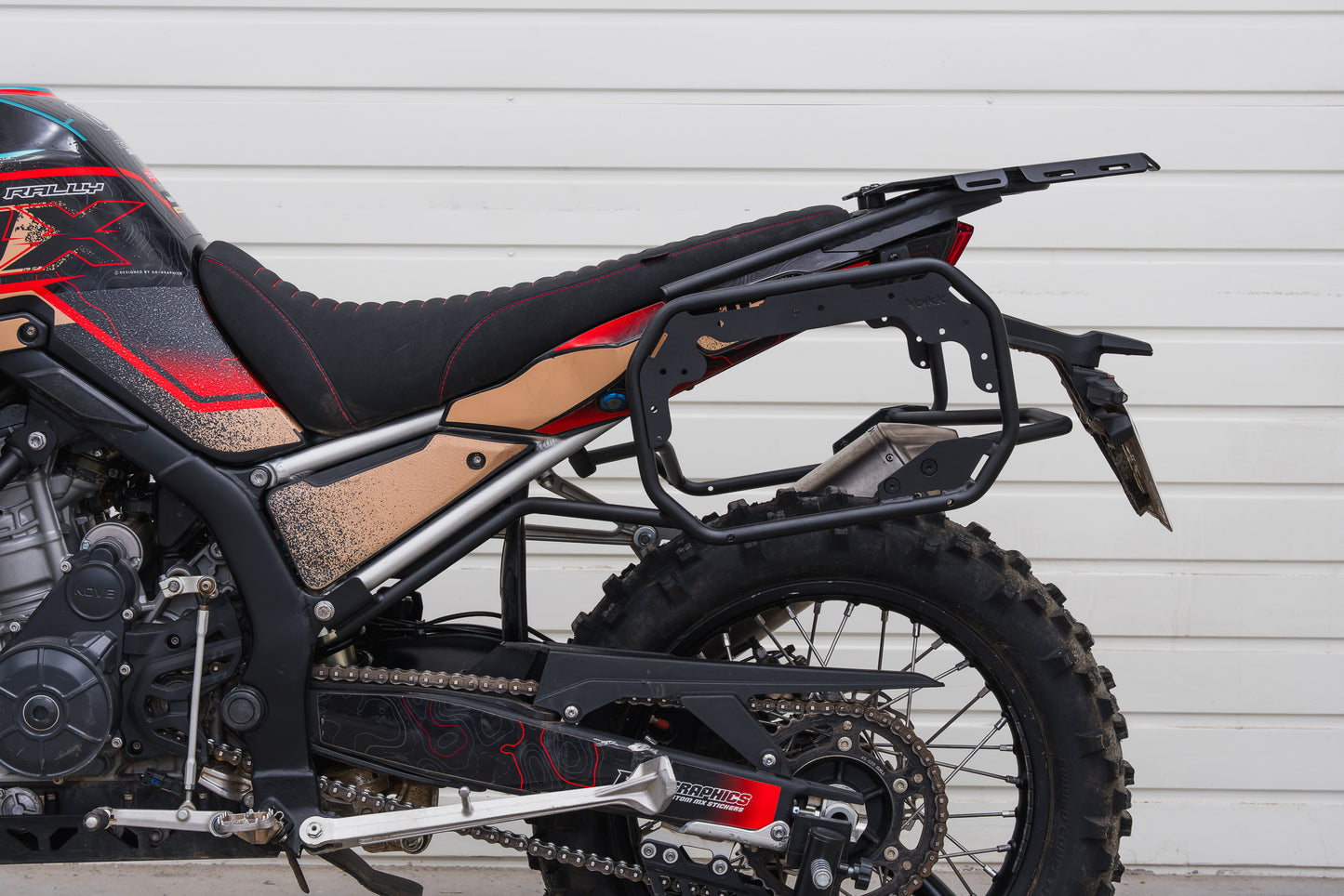 Yakk EXP - Rear/Top Case Rack - Black - KOVE 800X/Rally (24-26)