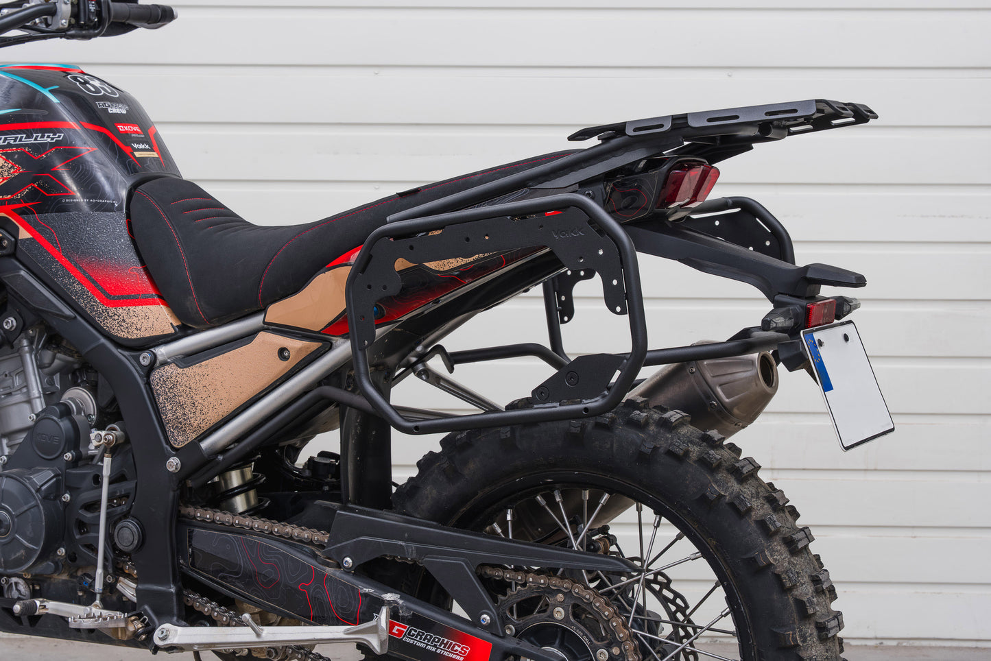 Yakk EXP - Side Carrier Rack - Black - KOVE 800X/Rally (24-26)