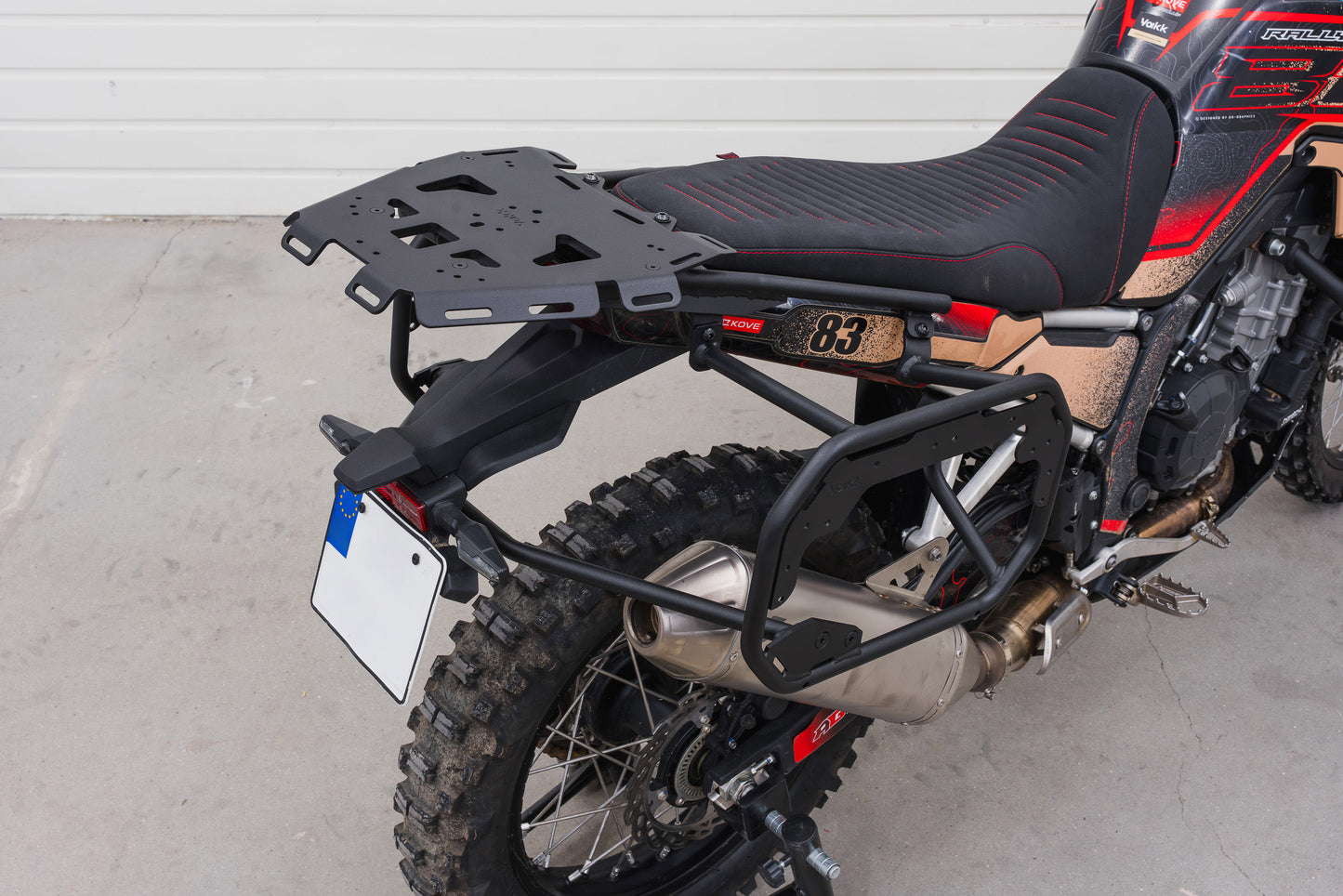 Yakk EXP - Rear/Top Case Rack - Black - KOVE 800X/Rally (24-26)