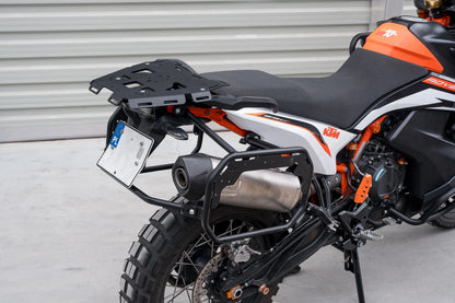 Yakk EXP - Rear/Top Case Rack - Black - KTM 790 Adventure (19-25), KTM 890 Adventure (21-25)