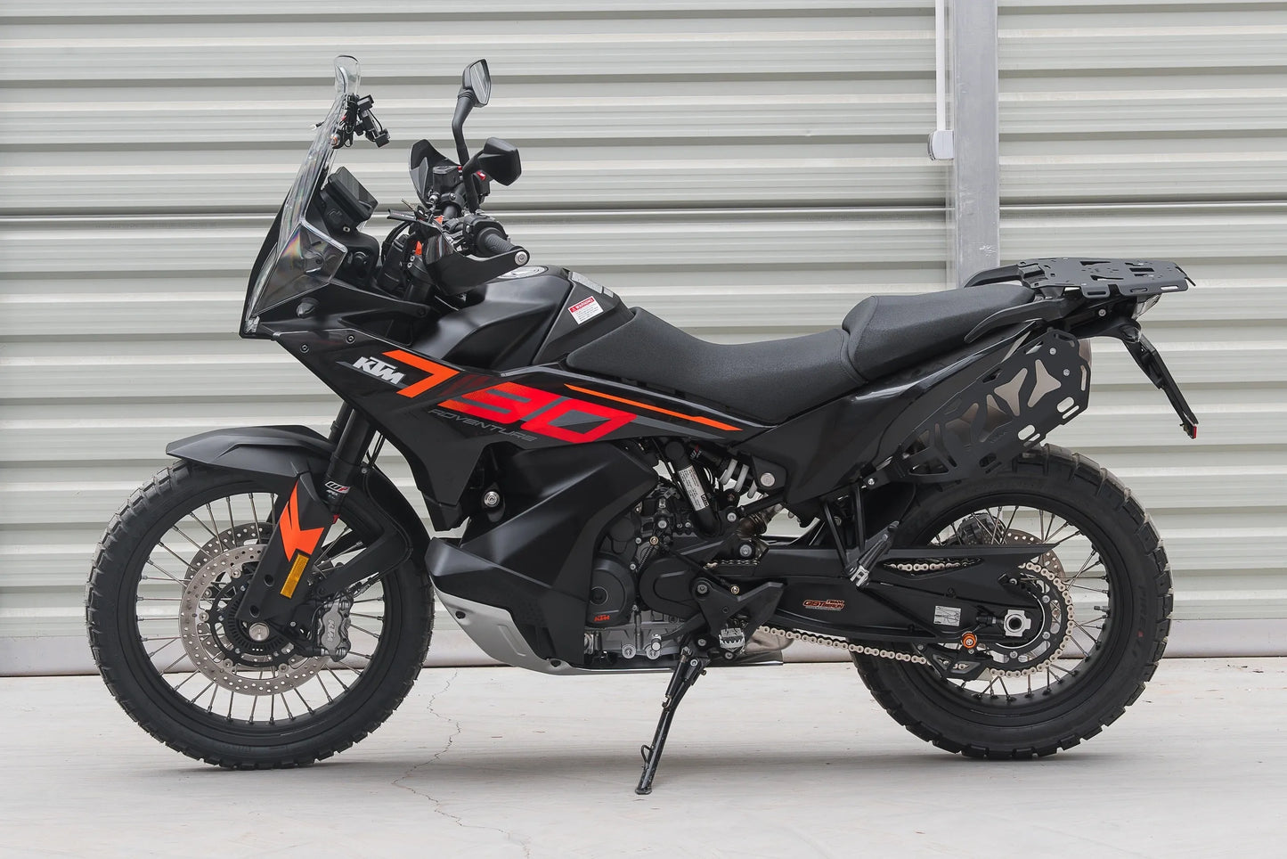 Yakk EXP - Rear/Top Case Rack - Black - KTM 790 Adventure (19-25), KTM 890 Adventure (21-25)