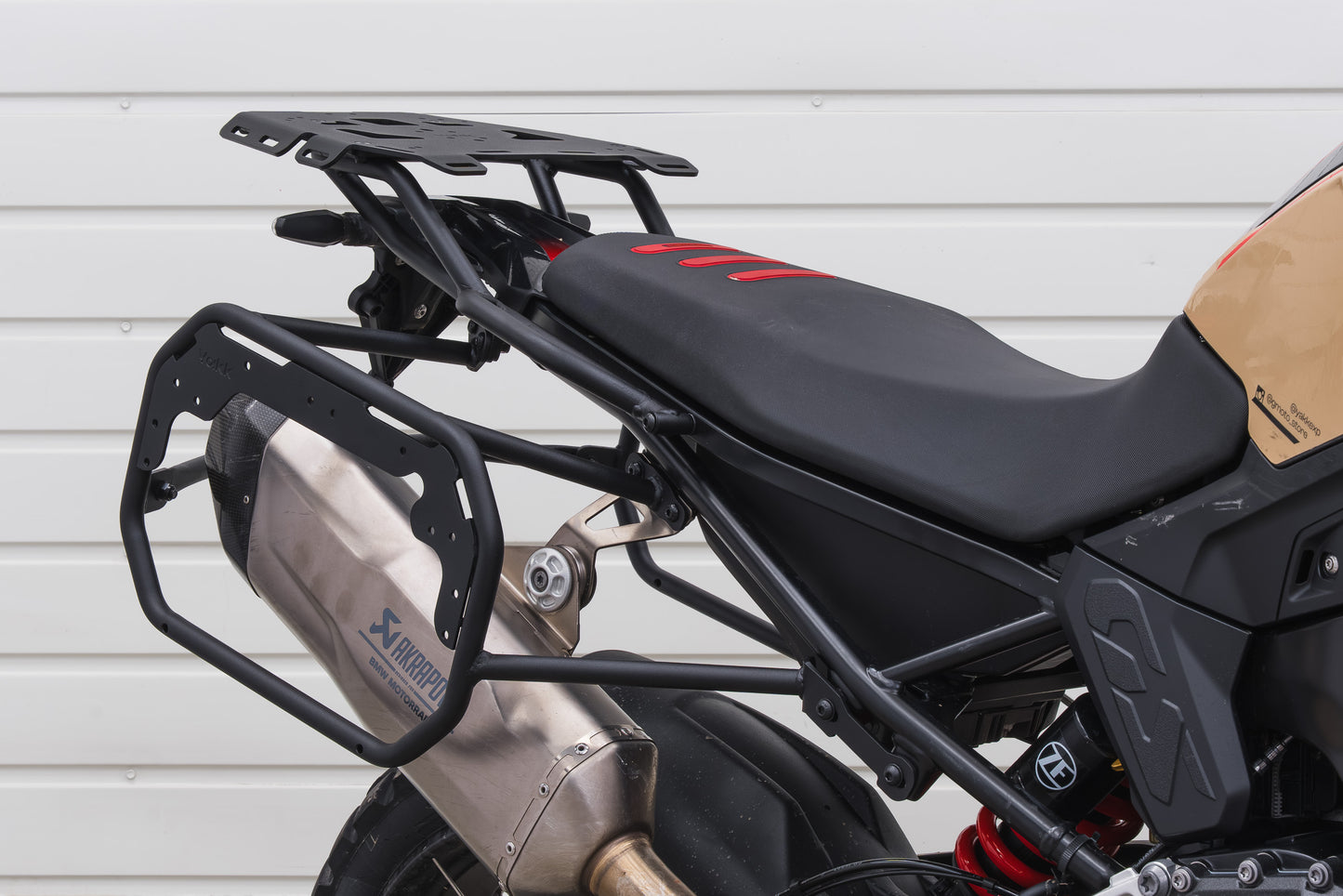 Yakk EXP - Side Carrier Rack - Black - BMW F900 GS (24-26)
