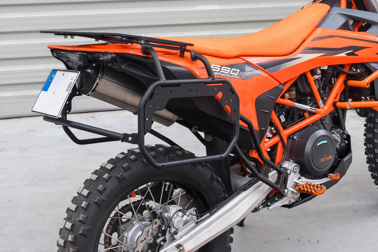 Yakk EXP - Side Bag Carrier Set - Black - KTM Enduro 690 (19-25)