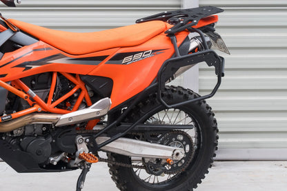 Yakk EXP - Side Bag Carrier Set - Black - KTM Enduro 690 (19-25)