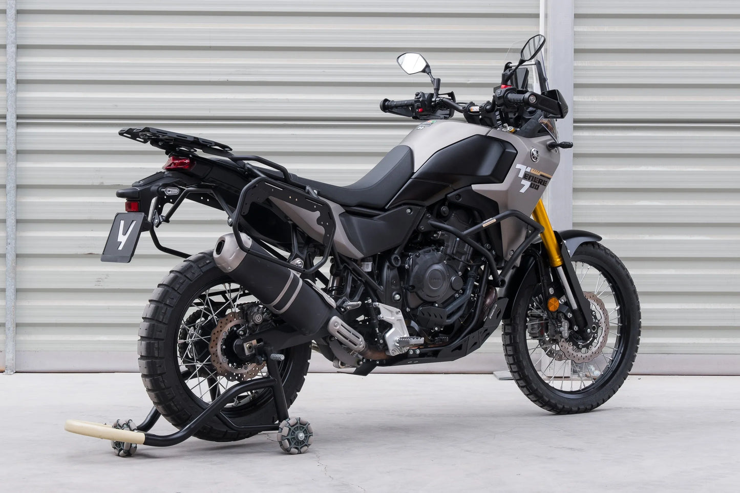 Yakk EXP - Luggage Rack/Side Carrier - Black - YAMAHA T7 Tenere 700 (25-)