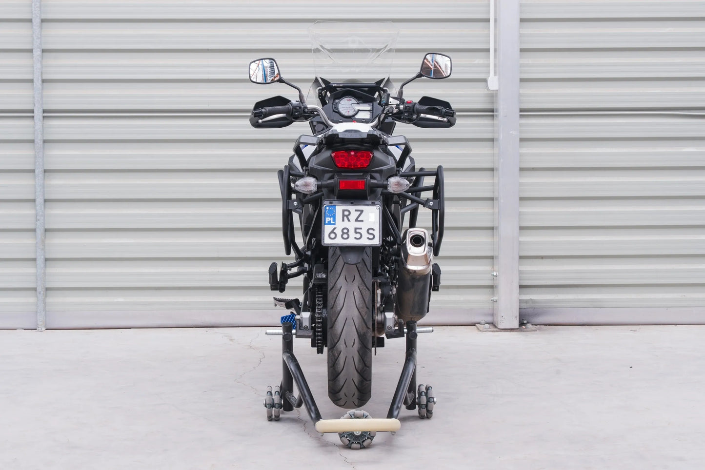 Yakk EXP - Side/Luggage Bag Carrier - Black - SUZUKI DL 650 V-Strom XT (17-26)